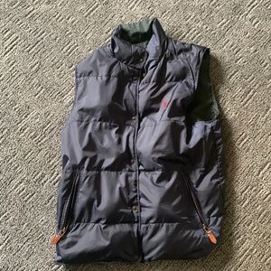 Polo Ralph Lauren Reversible Mens Medium Packable Vest *Like NEW*